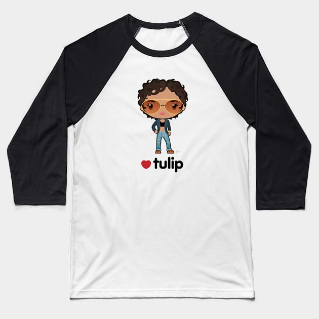 Love Tulip - Preacher Baseball T-Shirt by KYi